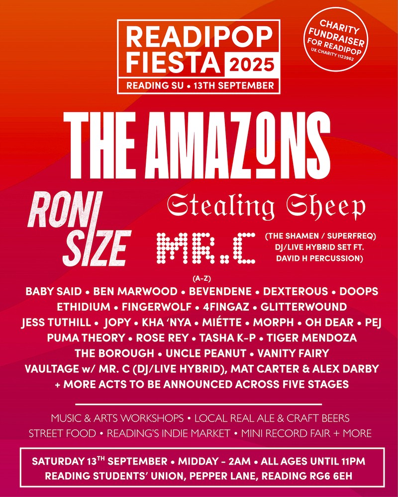 Readipop announce 2nd wave of artists for the 2025&nbsp;Fiesta