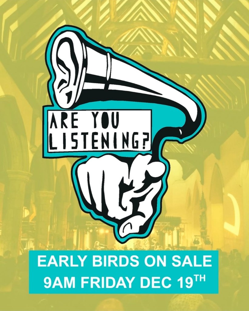 Are You Listening Festival? 2026 Tier 1 Tickets Now on&nbsp;Sale!